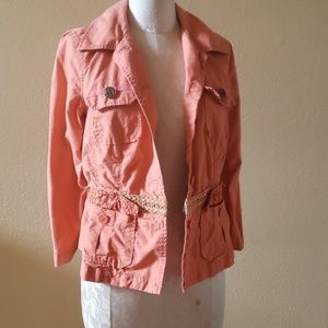Coral light jacket